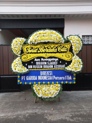 Papan Bunga Duka di Bungur