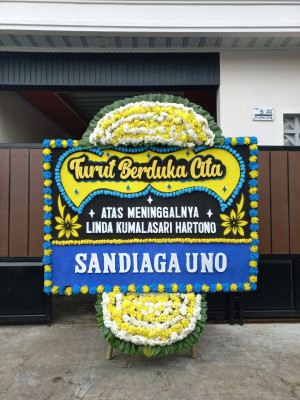 Papan Bunga Duka di Bungur