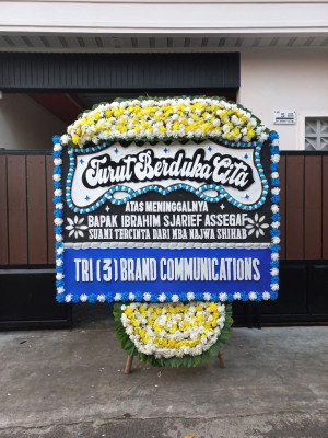 Papan Bunga Duka di Bungur